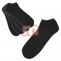 Herren Socken Füßlinge Schwarz Gr. 40-46 je 0,29 EUR