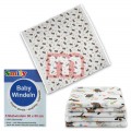 Mull Windeln 80 x 80 cm 100% Baumwolle je 0,95 EUR