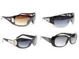 Modische Damen Sonnenbrillen mit Strass nur 2,59 EUR
