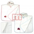 Baby Kinder Poncho Kapuzen Bademantel je 5,95 EUR