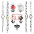 Damen Uhren Schmuck Strass Edelstahl Quartz je 3,95 EUR