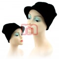 Herbst Winter Frühjahr Strick Mützen schwarz je 1,39 EUR