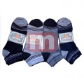 Herren Sneakersocken Baumwolle 3er Pack Gr. 40-46 für 0,29 EUR
