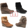 Damen Herbst Winter Stiefeletten Schuhe Gr. 36-41 je 17,29 EUR