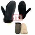 Herren Winter Handschuhe Fäustlinge Wildleder für 1,69 EUR