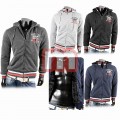 Herren Pullover Langarm Zipper Hoodie Gr. M-XXXL je 11,50 EUR