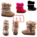 Kinder Herbst Winter Fell Stiefel Boots Gr. 20-25 je 6,90 EUR