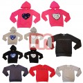 Kinder Mädchen Shirts Langarm Sweater für 4-14 J. je 7,95 EUR