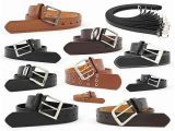 Herren Gürtel Echt Leder 110-135cm nur 1,75 EUR