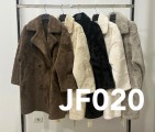 JF020-Jm – Damenmantel mit Reverskragen
