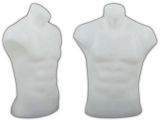 Torso Büste Body Mann Weiß White für 17,90 EUR