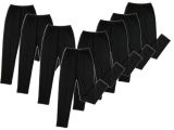 Modische Damen 3/4 Leggings Schwarz für 1,90 EUR