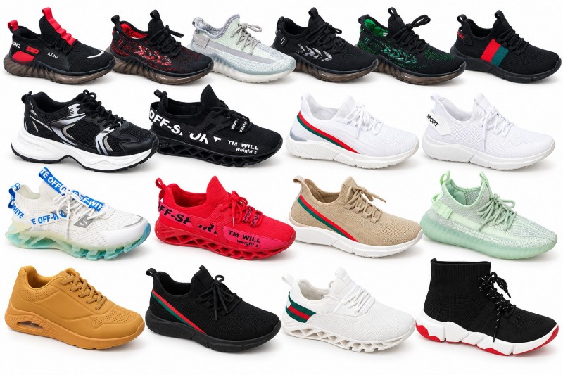 Großer Restposten Herren-Sportschuhe, Größen 40 bis 45 – ab 8,25 Euro pro Paar