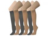 Nylon Stütz Kniestrümpfe 60Den Mix nur 0,39 EUR