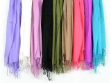 Damen Schals Uni farbig 180x70cm nur 1,59 EUR