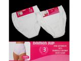 Damen Slips Baumwolle Weiß Gr. 40-58 für 0,95 EUR