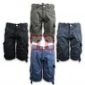 Herren Sommer Capri Cargo Hose Gr. 32-46 je 11,50 EUR