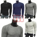 Herren Strick Pullover Langarm Shirts Gr. S-XL je 14,50 EUR