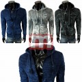 Herren Pullover Langarm Oberteil Zipper Hoodie Gr. M-XXL je 12,90 EUR