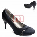 Damen Pumps High Heels Schuhe Lederoptik Gr. 35-40 je 5,95 EUR