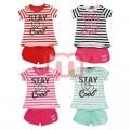 Kinder Mädchen Sport T-Shirt Hosen Sets Gr. 104-164 je 4,75 EUR