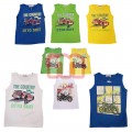 Kinder Jungen Sommer Freizeit Sport Achsel Shirt 4-14 J. je 2,75 EUR