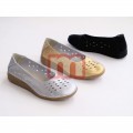 Echtes Leder - Damen Slipper Halbschuhe Ballerina Gr. 36-41 je 7,15 EUR