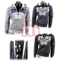 Herren Pullover Langarm Zipper Hoodie Gr. M-XXL je 11,50 EUR