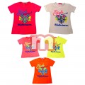 Kinder Mdchen Teenie Shirts fr 2-12 J. je nur 2,90 EUR