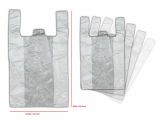 Tragetaschen Plastiktüten Tüten 27x45cm für 0,024 EUR