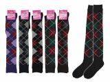 Damen Kniestrümpfe Kariert Gr. 35-40 für 0,54 EUR
